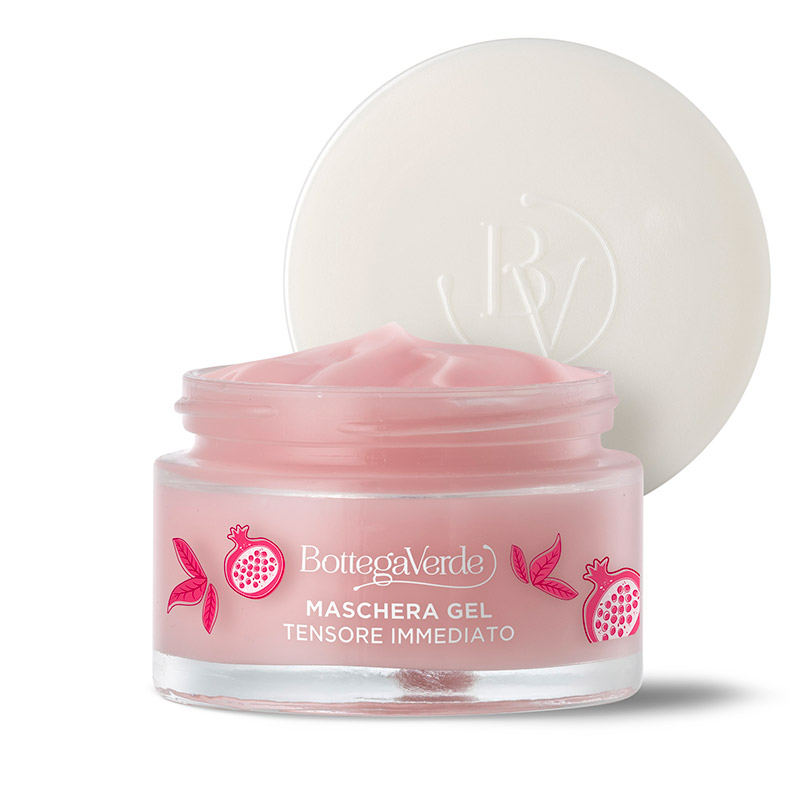 Gel mask - with Pomegranate water from the circular economy and red Tea (50 ml) - immediate tightening effect