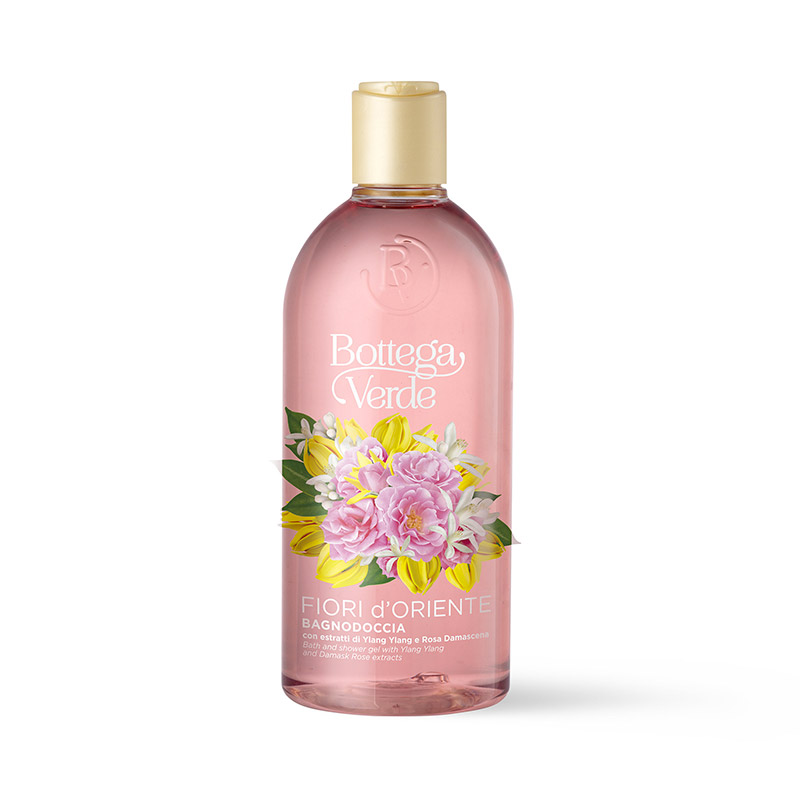 Fiori d'Oriente - Bath and shower gel with Ylang Ylang and Damask Rose extracts (400 ml)