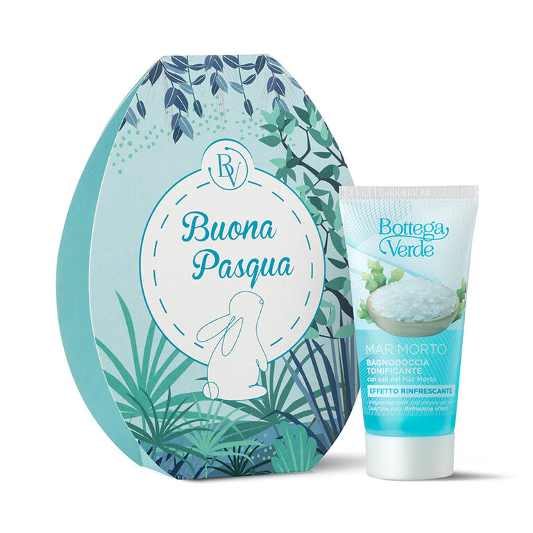 Easter Dead Sea Kit 💙<br>Invigorating bath and shower gel - with Dead Sea salts (50 ml) - refreshing effect