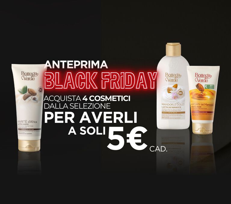 Il Black Friday comincia adesso 🖤