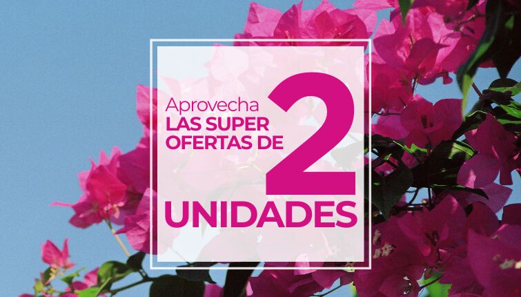 ¡Aprovecha el doble!