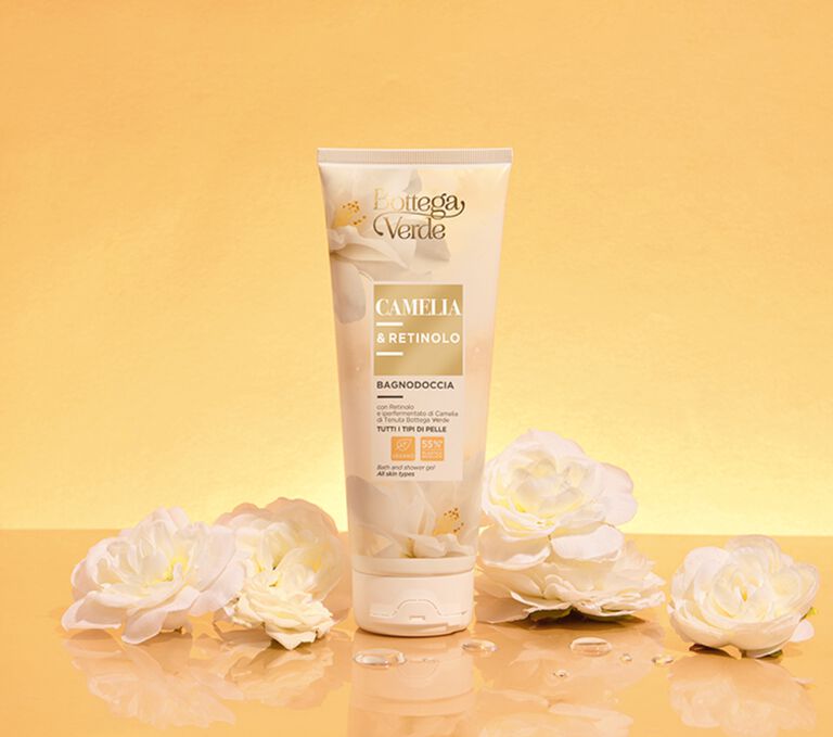 🏵Bath and shower gel - with Retinol and hyperfermented Camellia extract from Tenuta Bottega Verde (200 ml)