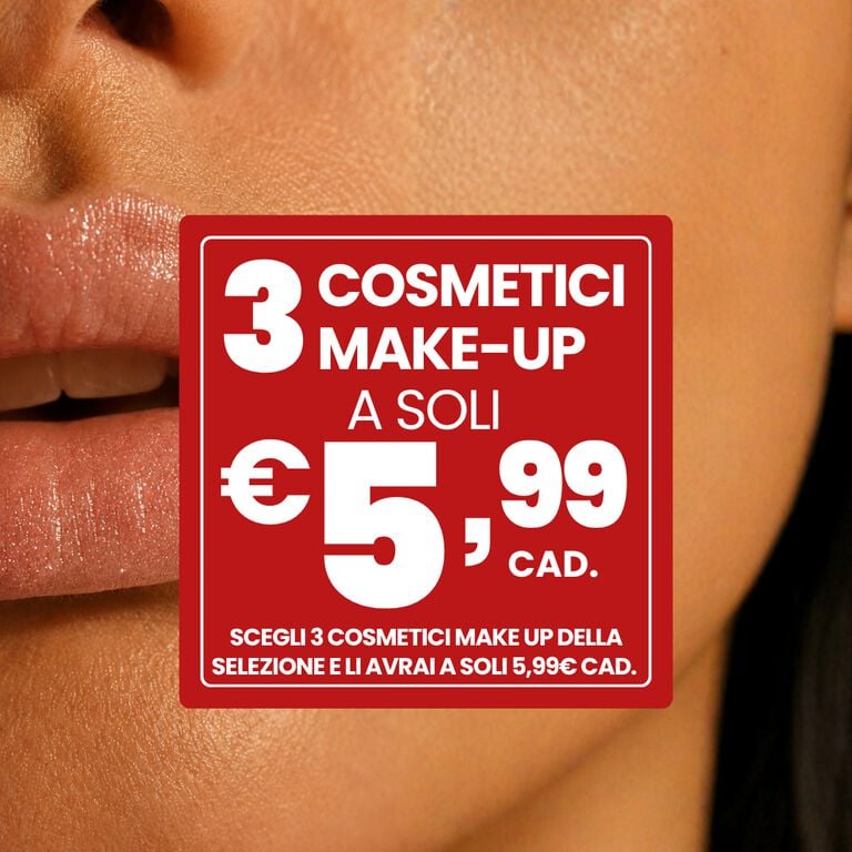 PROMO MAKE UP 3 prodotti make-up a 5,99 l'uno
