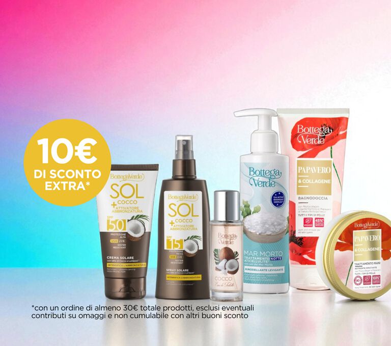 Uno sconto Extra tutto per te!
