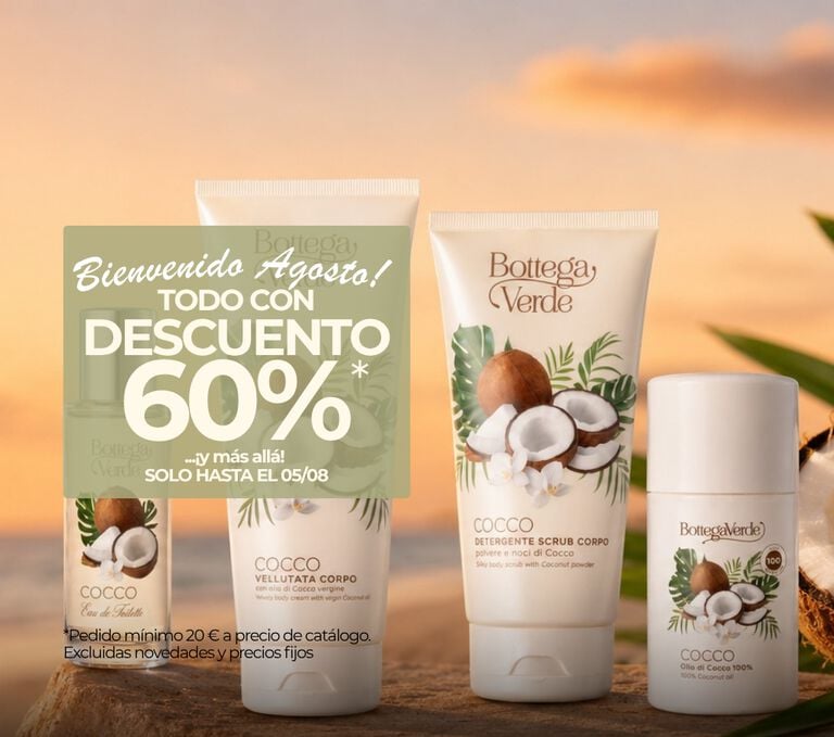 SOLO HASTA EL 5 DE AGOSTO: TODO CON UN DESCUENTO DEL 60 % O M&Aacute;S*Excepto novedades y precios fijos. Pedido m&iacute;nimo de 20 &euro; a precio de cat&aacute;logo. Excepto novedades y precios fijos