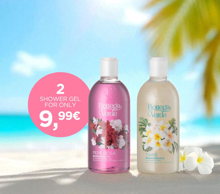 The scent of summer in the shower