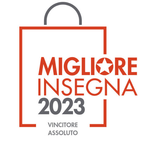 Vincitore Assoluto Migliore Insegna 2023<br>fra tutte le categorie.