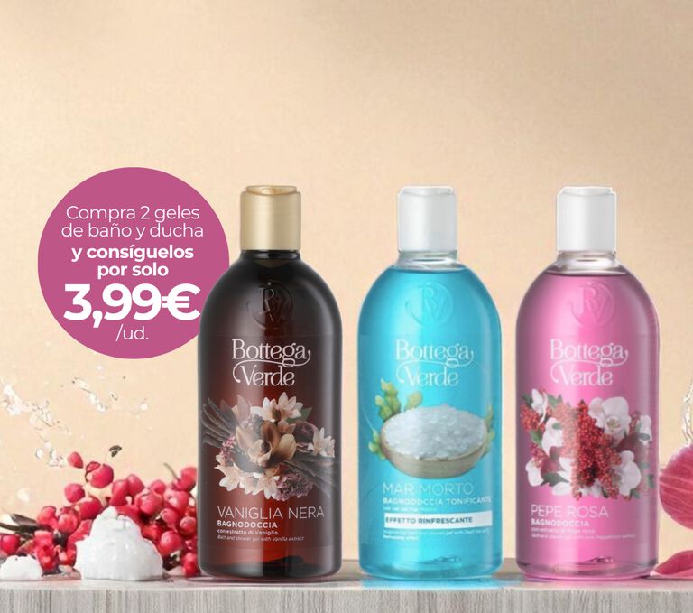 ¡Relax perfumado bajo la ducha!