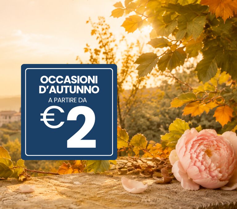 FACCIAMO SPAZIO ALLE NOVITA' D'AUTUNNO! OCCASIONI FINE SERIE A PARTIRE DA 2 EURO