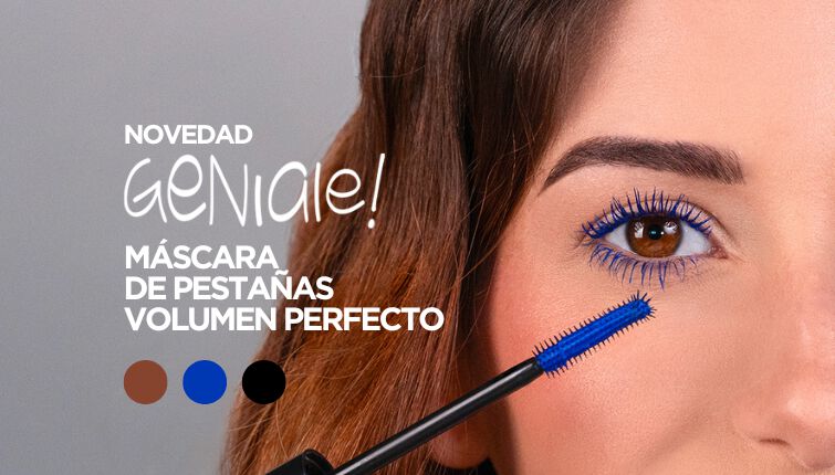 ¡GENIAL! Máscara de pestañas Volumen Perfecto 