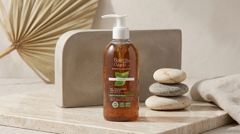 Beauty Extracts &ndash; Face and Eye Make-up Remover Gel &ndash; Quillaia
