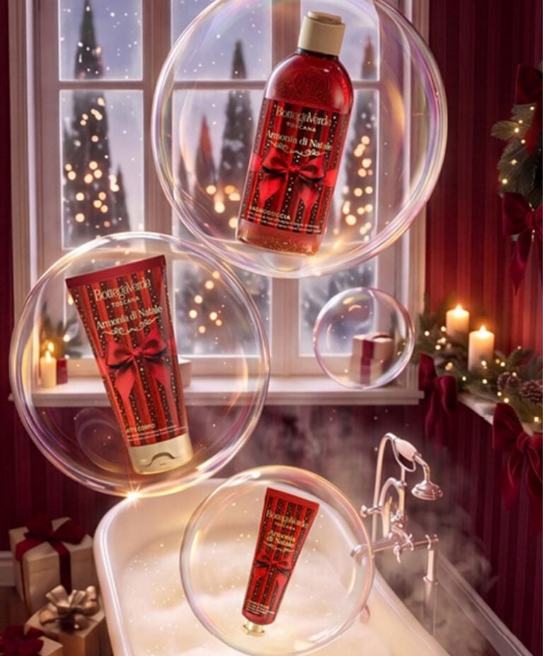 Cosmetics inspired by the magic of Christmas.