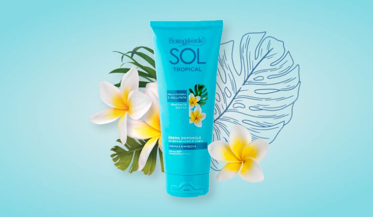 The fragrance of the tropics on your skin