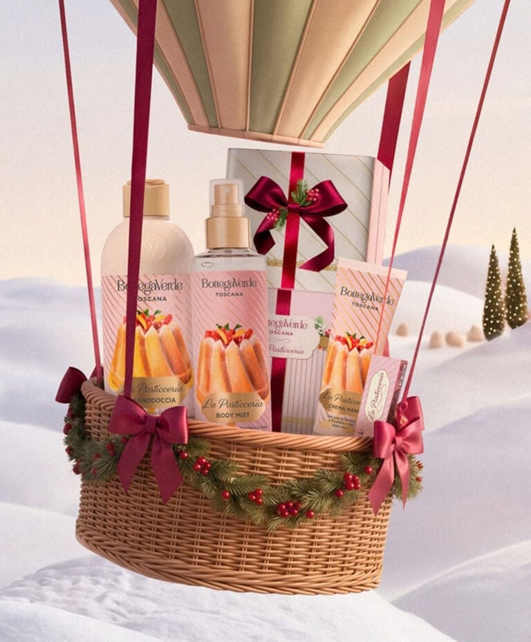 Gift ideas with the scent of pandoro, caramel, and spices