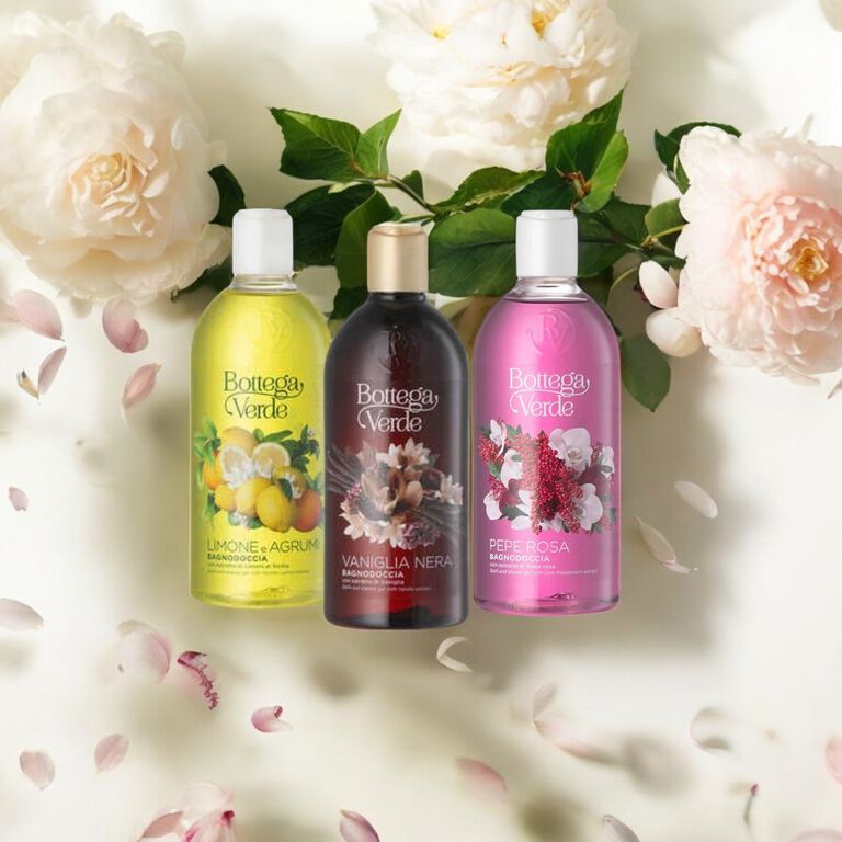Geles de baño y ducha perfumados