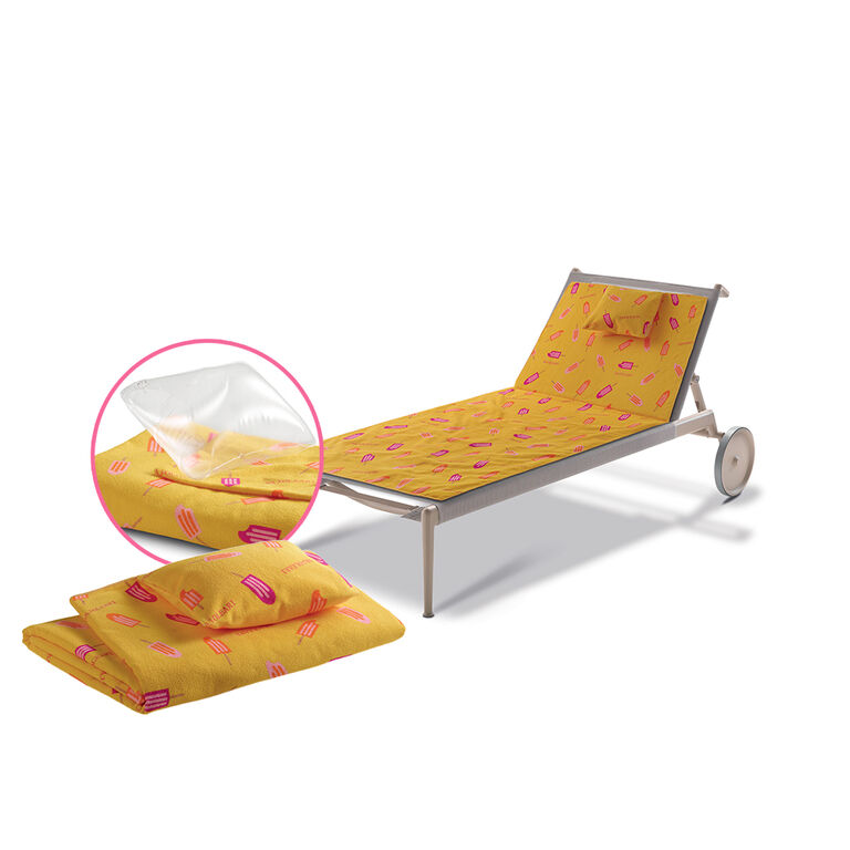 <font color="#c72b72">Telo da spiaggia con cuscino gonfiabile estraibile</font>