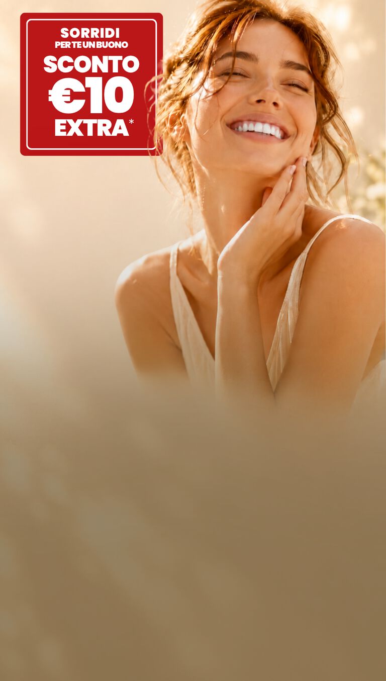 SORRIDI &hellip; PER TE C'E' UN BUONO SCONTO 10 EURO (con un ordine minimo di 30 euro totale  prodotti)