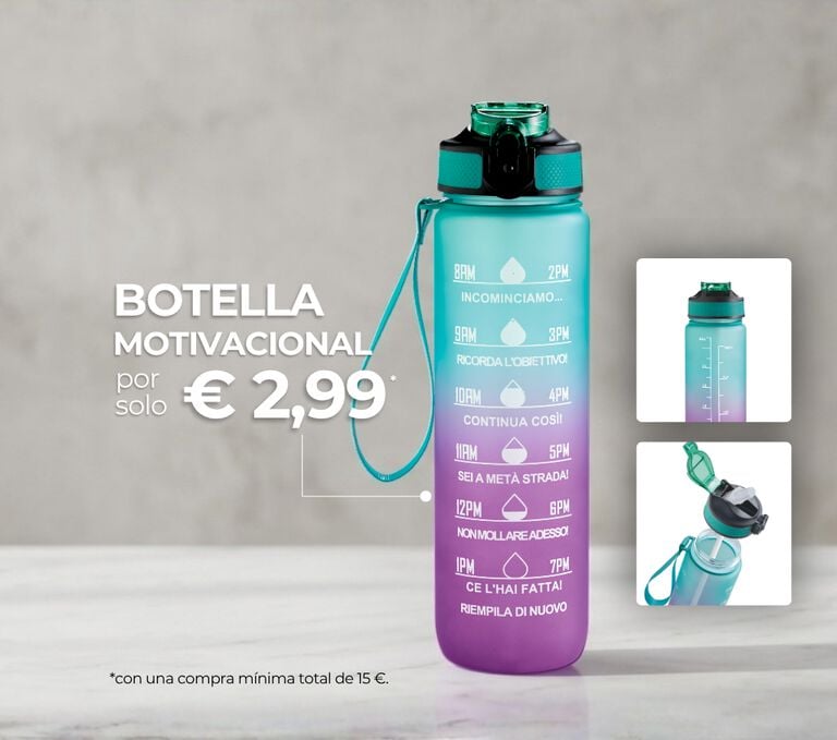 TU BOTELLA DE AGUA, TU RITMO