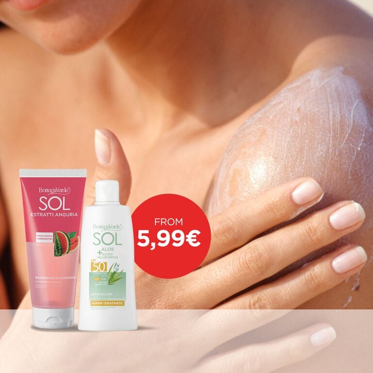 Sunscreen + Aftersun