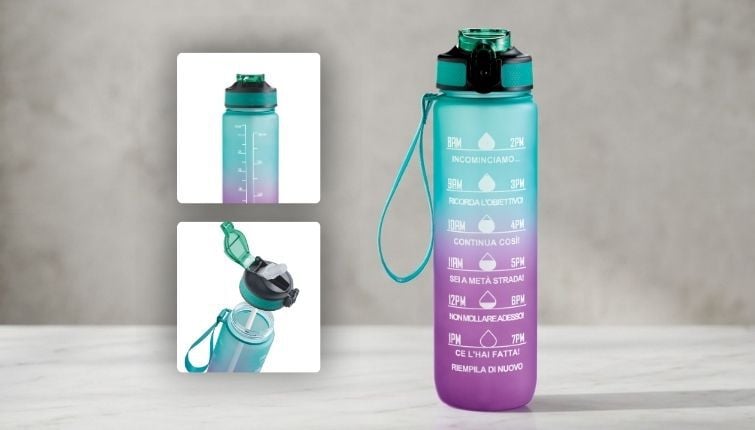 <b>For you, the motivational water bottle!</b>