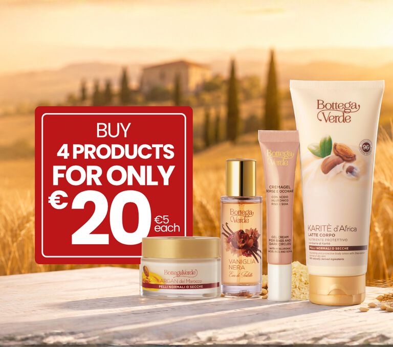 BACK-TO-SCHOOL SPECIAL 4 PRODUCTS FOR 20 EUROS (if you buy 4 cosmetics from the selection)