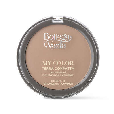 My color - Terra compatta  -  con estratto di Fiori d'Arancio e Vitamina E - effetto abbronzatura naturale