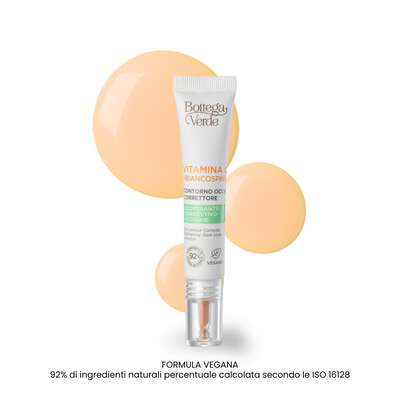 Vitamin C + Hawthorn - Eye contour concealer - with Vitamin C, Hawthorn and Caffeine (10 ml) - brightener and concealer for dark circles