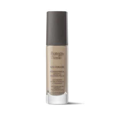 Fondotinta My Color - Second Skin Effect Foundation - with Orange Blossom Extract and Vitamin E (30 ml)