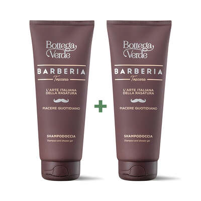 OFFERTA 2 PEZZI Barberia Toscana - Shampodoccia