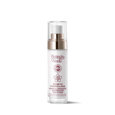 Fiore di Porcellana - Sistema perfezionatore - Siero illuminante antimacchie viso e mani - azione uniformante - con Cybright e Fiore di Porcellana - tutti i tipi di pelle