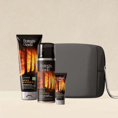 Nero d'Ambra toiletry bag