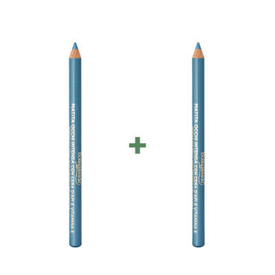 ** 1 + 1  OFFER** Intense Eye Pencil with Beeswax and Vitamin E - Azure metal