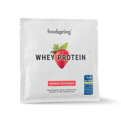 FOODSPRING - Whey Protein Bustina monodose - Fragola
