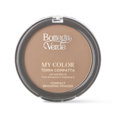 My Color - Compact bronzing powder - with Orange Blossom extract and Vitamin E - natural bronzing effect (8 g)