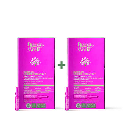OFFERTA 2 PEZZI Bakuchiol - Rughe prevent - Ampolle anti età viso - prevenzione e trattamento rughe intensivo 7 giorni  - azione Retinolo naturale - alta tollerabilità - tutti i tipi di pelle