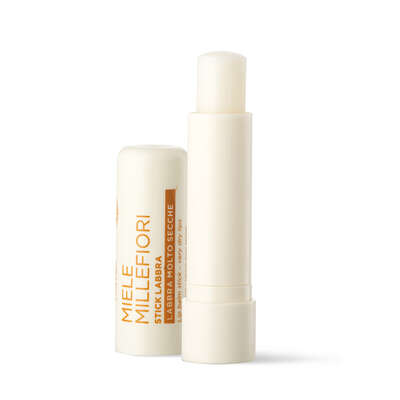 Miele Millefiori - Stick labial - emoliente y nutritivo - con Propóleo (5 ml) - labios muy secos