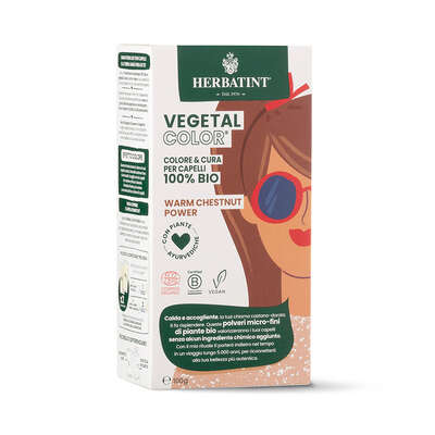 HERBATINT - Vegetal Color Warm Chestnut Power - Castano caldo
