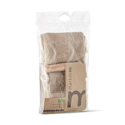 MARTINI - Striscia lino e cotone biologico