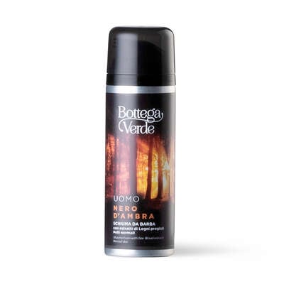Nero d'Ambra - Shaving foam with fine Wood extracts (200 ml) - normal skin