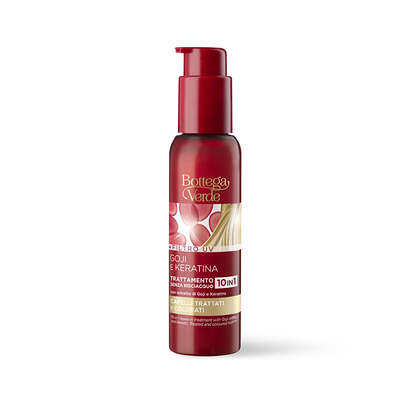 Goji e Keratina - 10-in-1 leave-in treatment with Goji berry extract and Keratin (100 ml) - with UV filter - treated and coloured hair