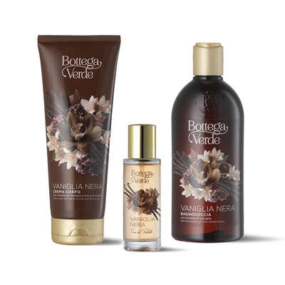 Offerta Vaniglia nera - Bagnodoccia, Crema corpo, Eau de toilette