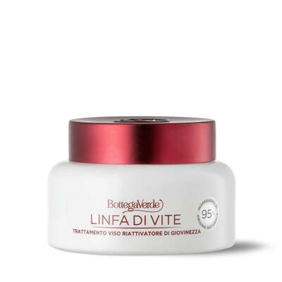 Linfa di Vite - Trattamento viso giorno e notte - riattivatore di giovinezza - con Linfa di Vite e fitocomplesso da Uva rossa di Tenuta Massaini - tutti i tipi di pelle