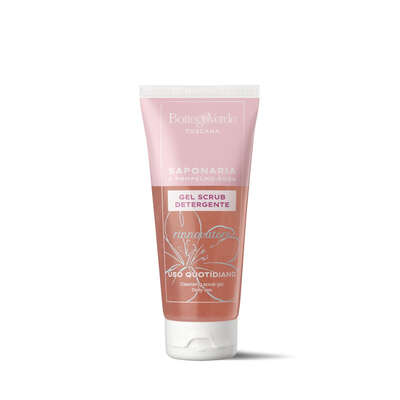 SAPONARIA AND PINK GRAPEFRUIT - Cleansing scrub gel - daily use - renewing (100 ml)