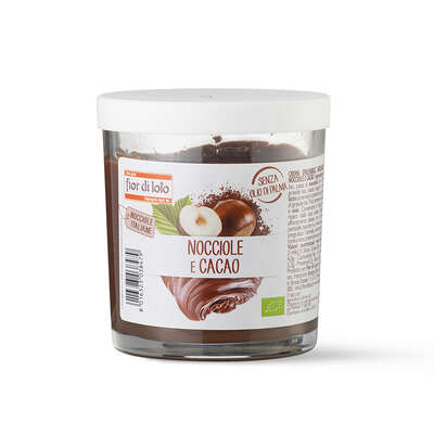 FIOR DI LOTO - Crema spalmabile cacao e Nocciole bio
