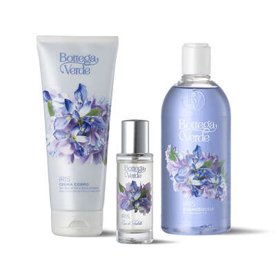 Iris offer - Body Cream, Bath and Shower Gel, Eau de toilette