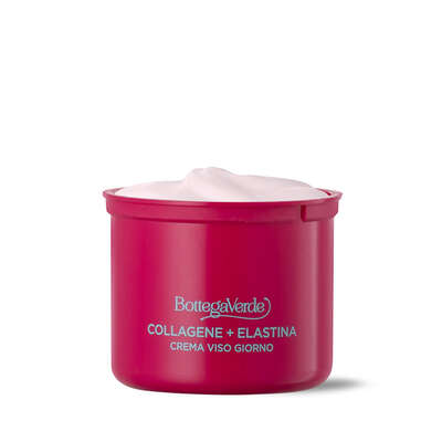 Collagene + Elastina - Ricarica Crema viso giorno elasticizzante antirughe con Phytocollagen e Skinectura<TM/> - tutti i tipi di pelle