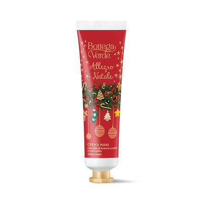 Allegro Natale - Crema mani con note di Arancia candita e Cioccolato