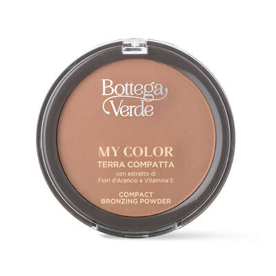 My color - Terra compatta  -  con estratto di Fiori d'Arancio e Vitamina E - effetto abbronzatura naturale