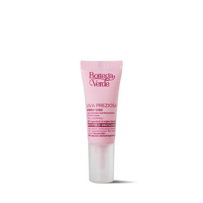 Uva Preziosa - Siero viso antiossidante - con estratto iperfermentato di Uva rossa - pelli normali