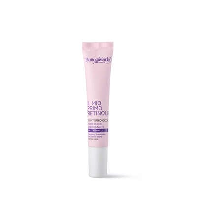 Energizing first wrinkles eye contour cream - with Pro-Retinol, Hyaluronic Acid and hyperfermented Carrot and Red Ginseng extracts (15 ml) - normal skin